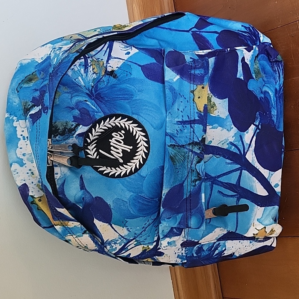 Hype Backpack/Bookbag Blue Camo New Without Tags